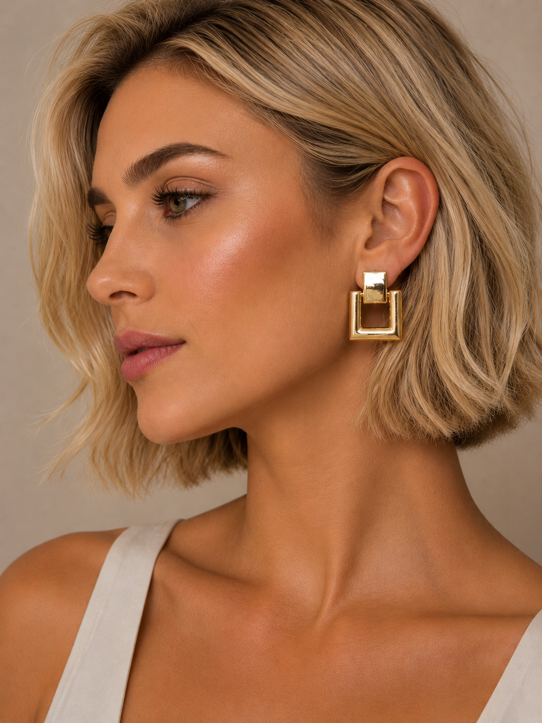 Earring Gold Maria Lais