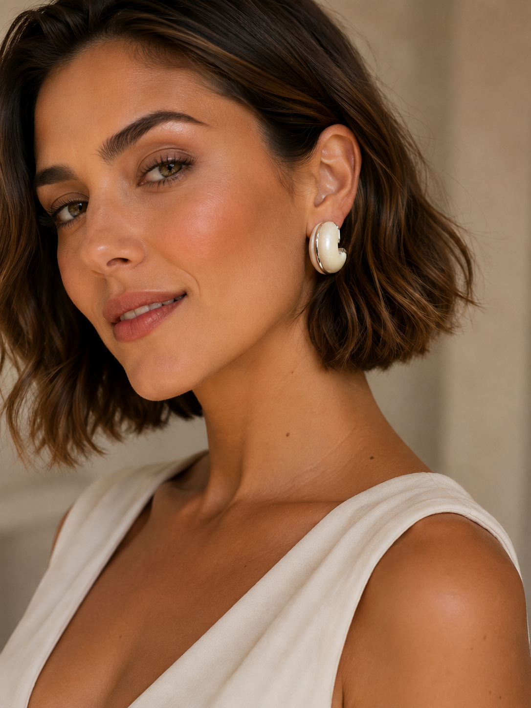 Earring Silver Maria Fernanda