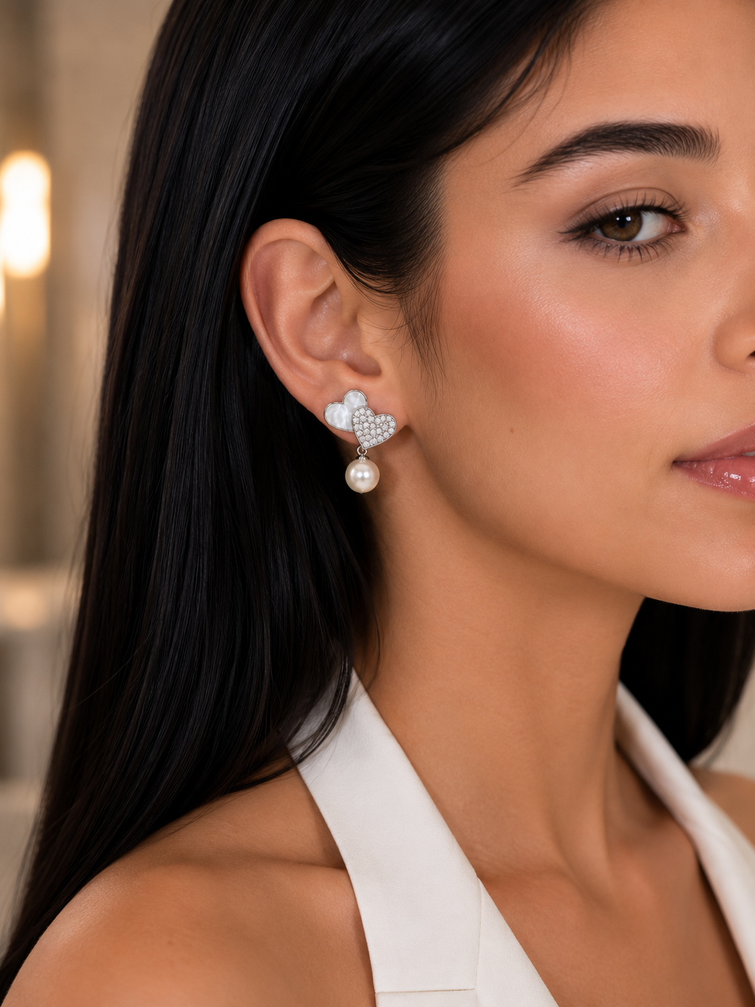 Earring Silver Colorações