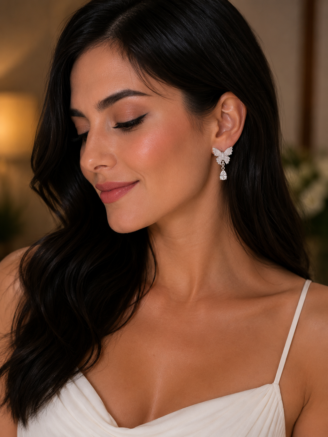 Earring Silver Maria Jamile