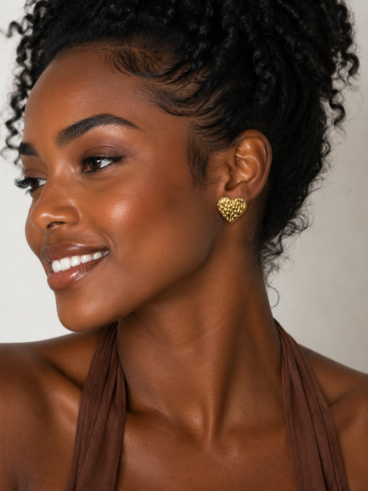 Earring Gold Maria Claudia
