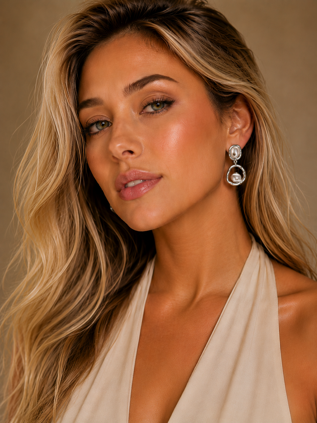 Earring Silver Maria Jessica