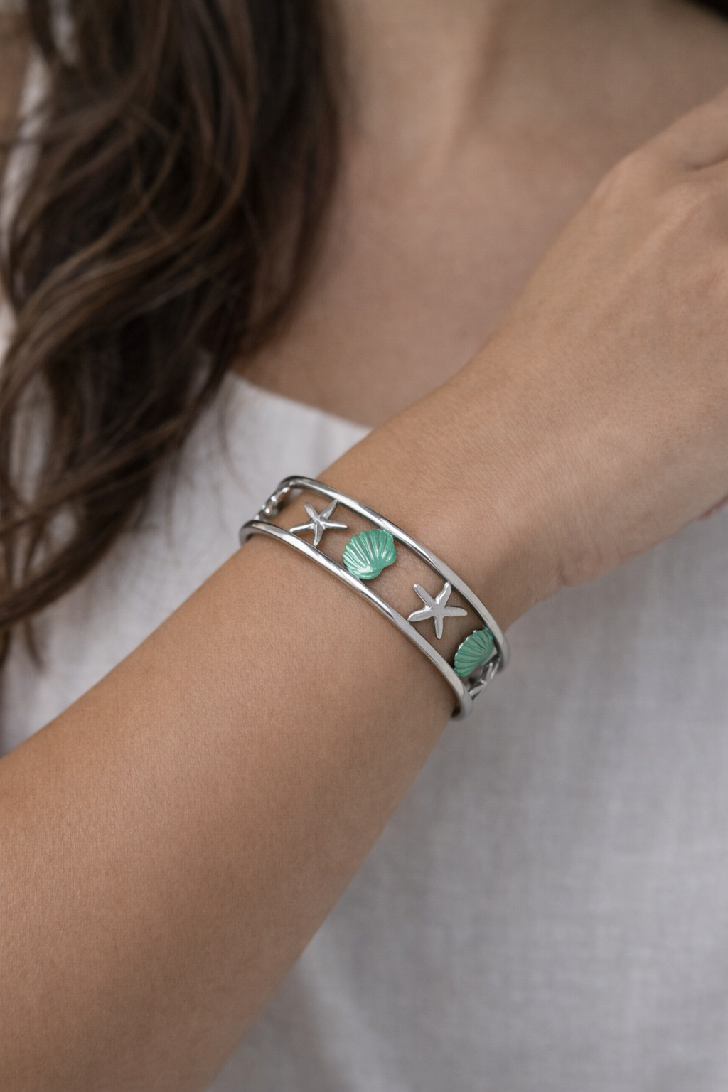 Bracelet Silver Fundo do Mar Maria Helena
