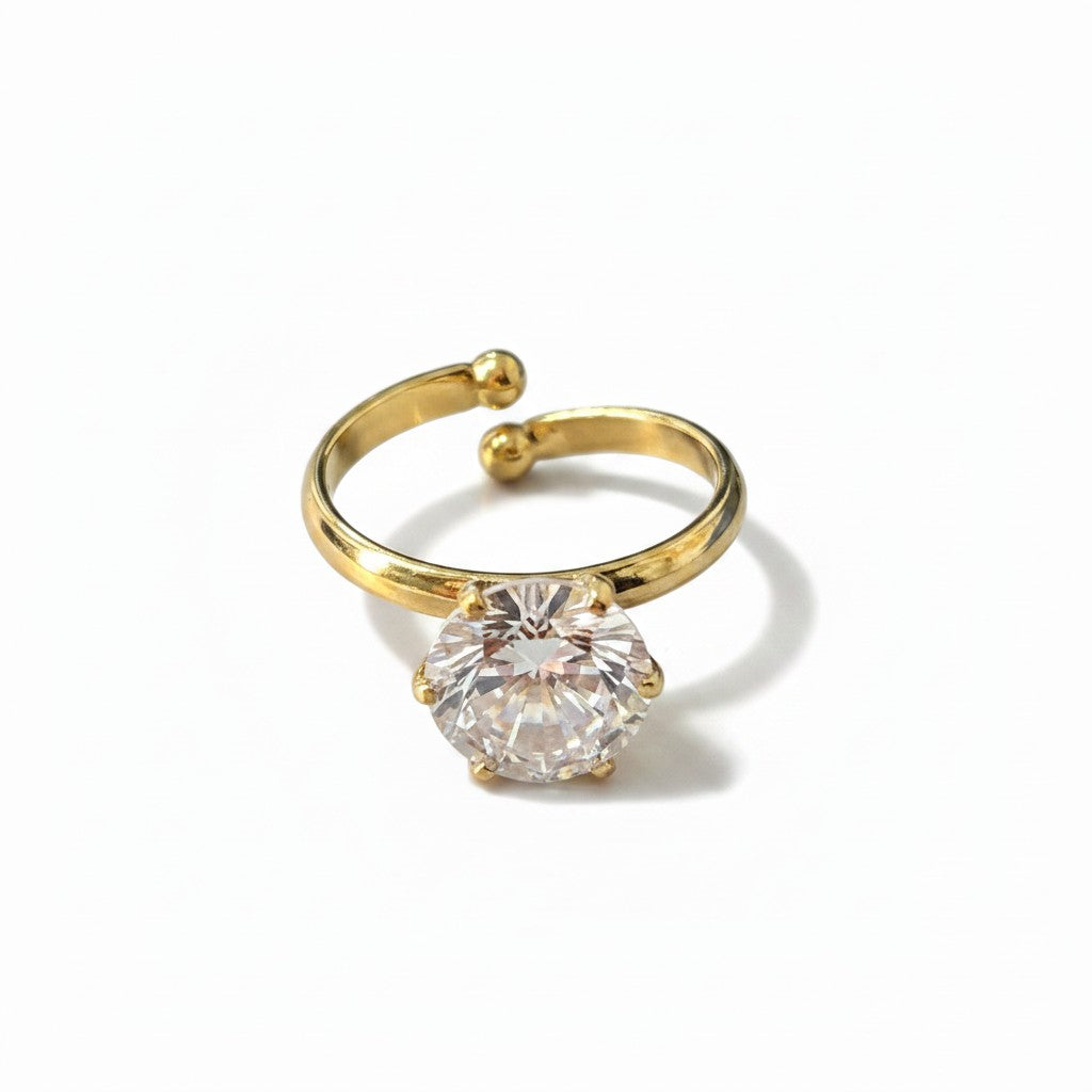 Ring P Gold Maria Virginia