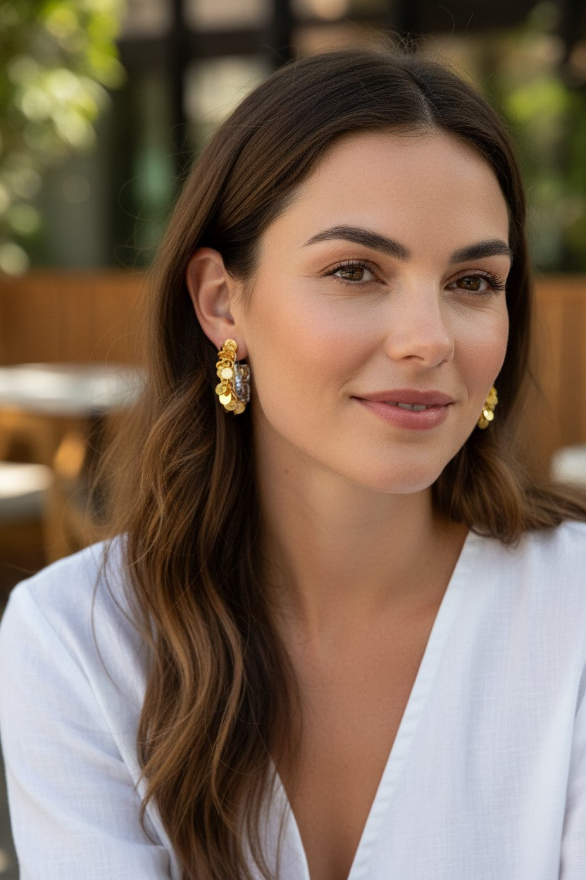 Earring Argola Maria Samia