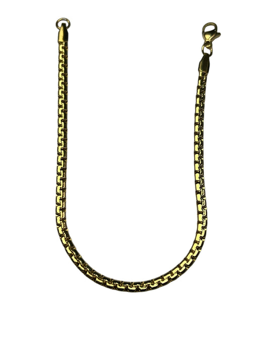 Bracelet Dourada Aço Maria Rafaela