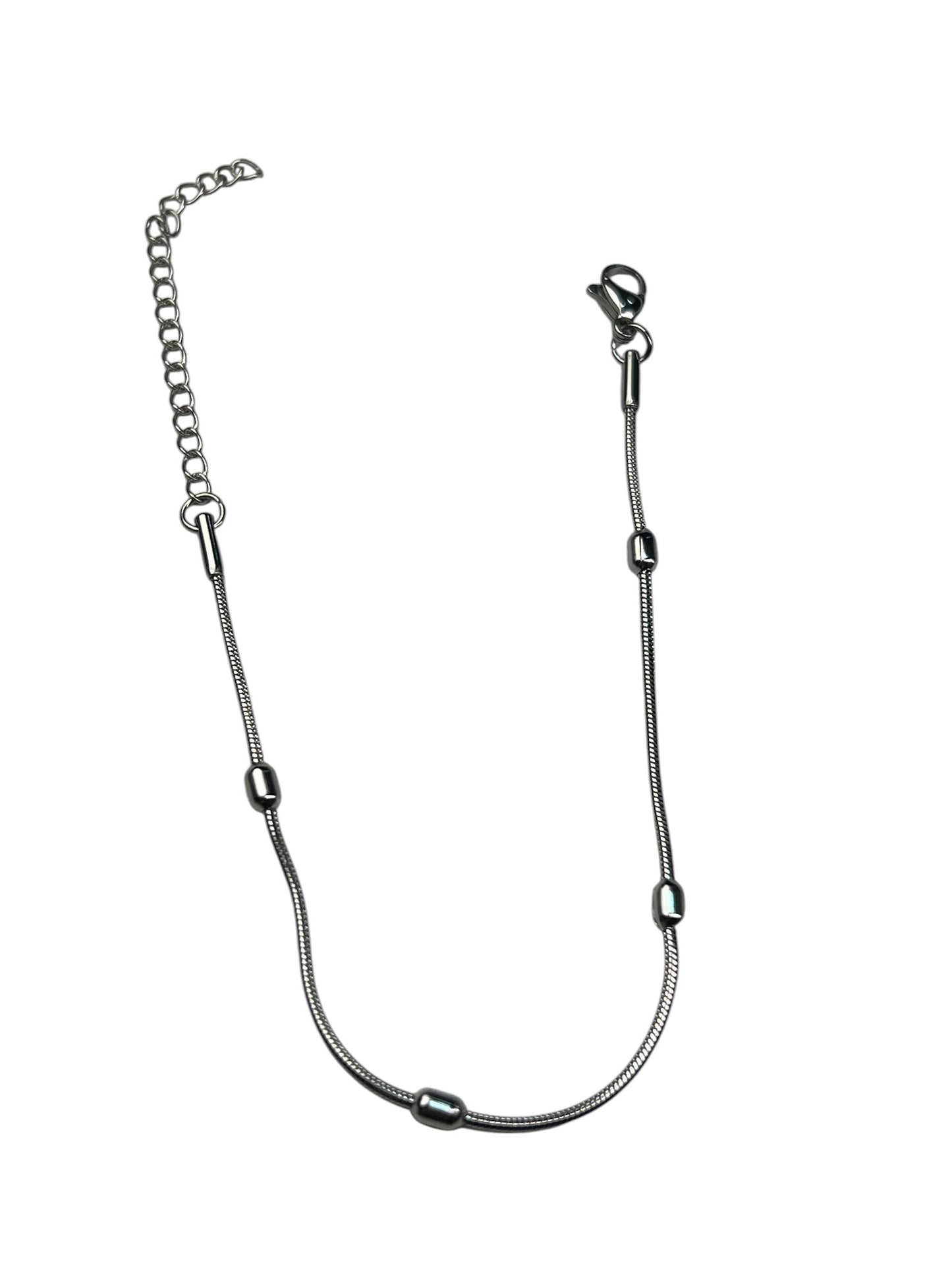 Bracelet Silver Aço Maria Flavia