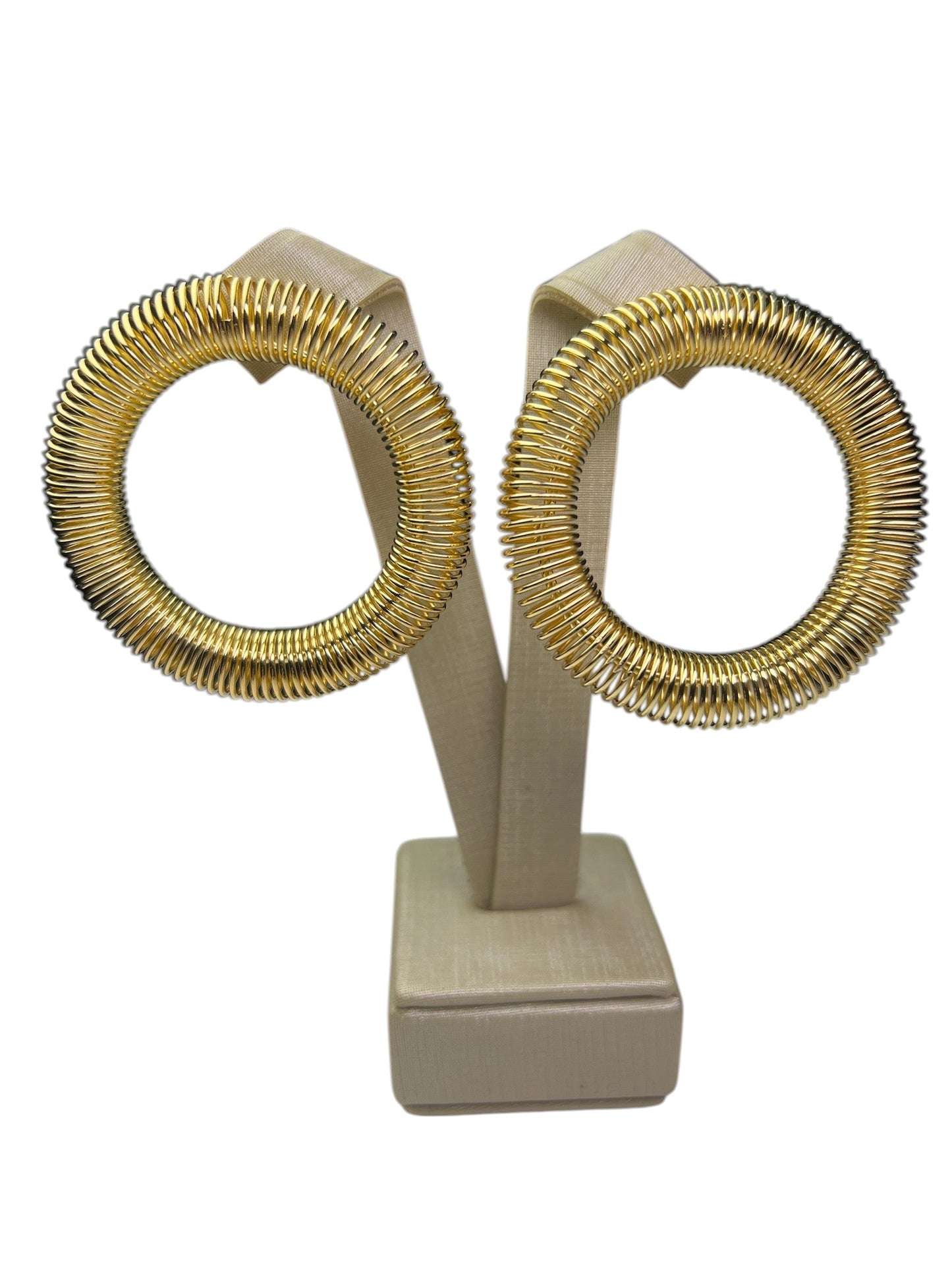 Earring Gold Maria Raquel