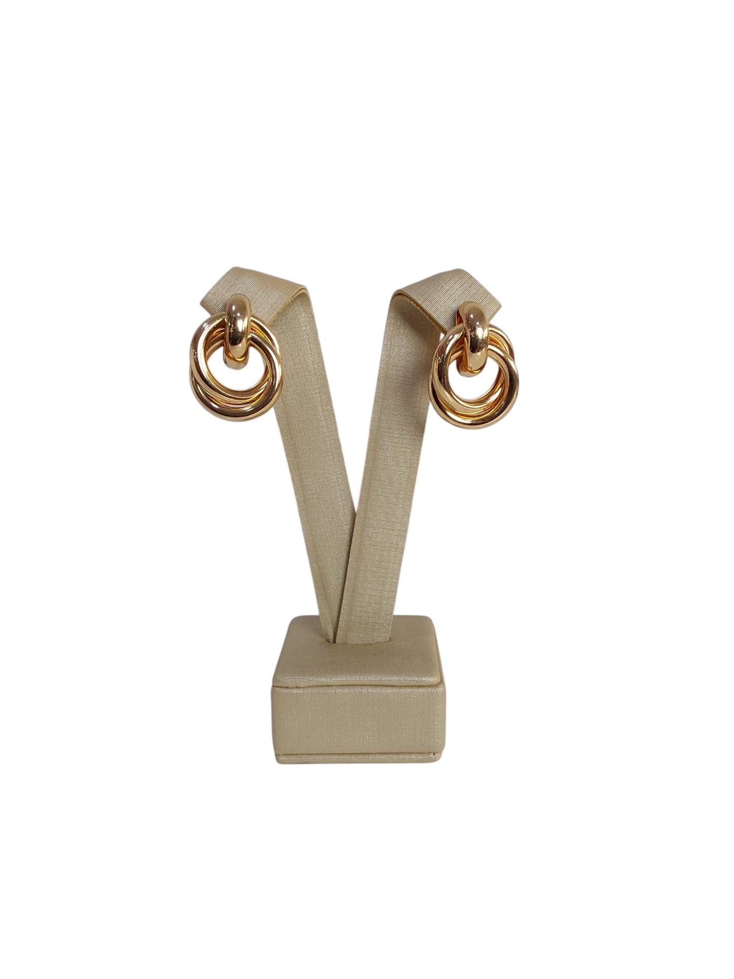 Earring Gold Argolas Maria Rita