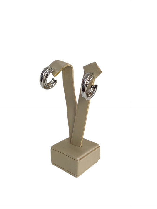 Earring Silver Argolas Maria Milena