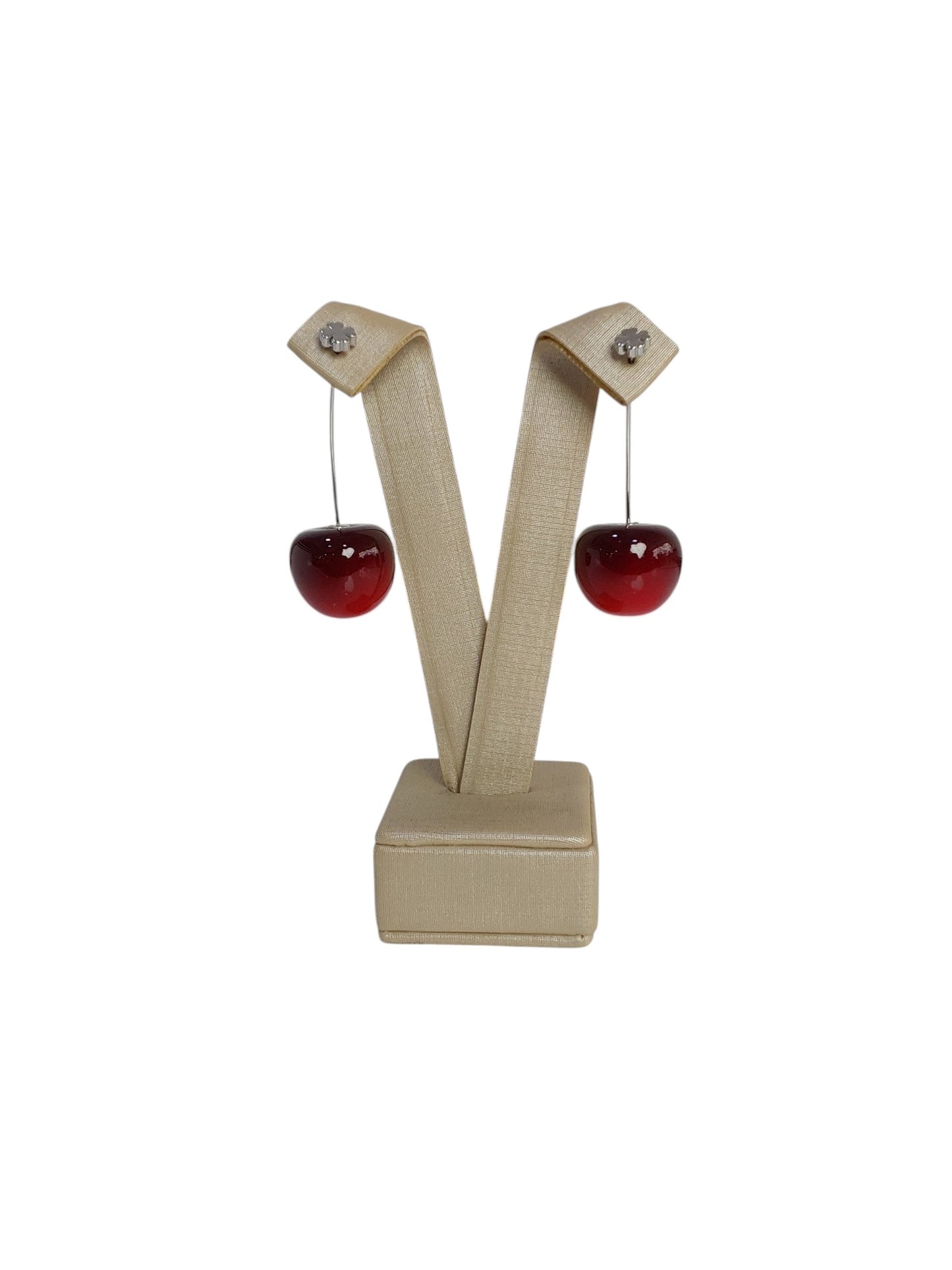 Earring Silver Cereja Maria Scarlett