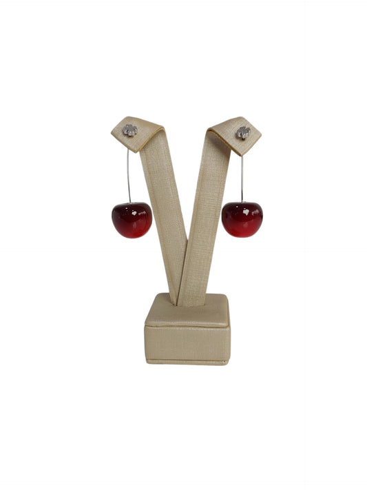 Earring Silver Cereja Maria Scarlett