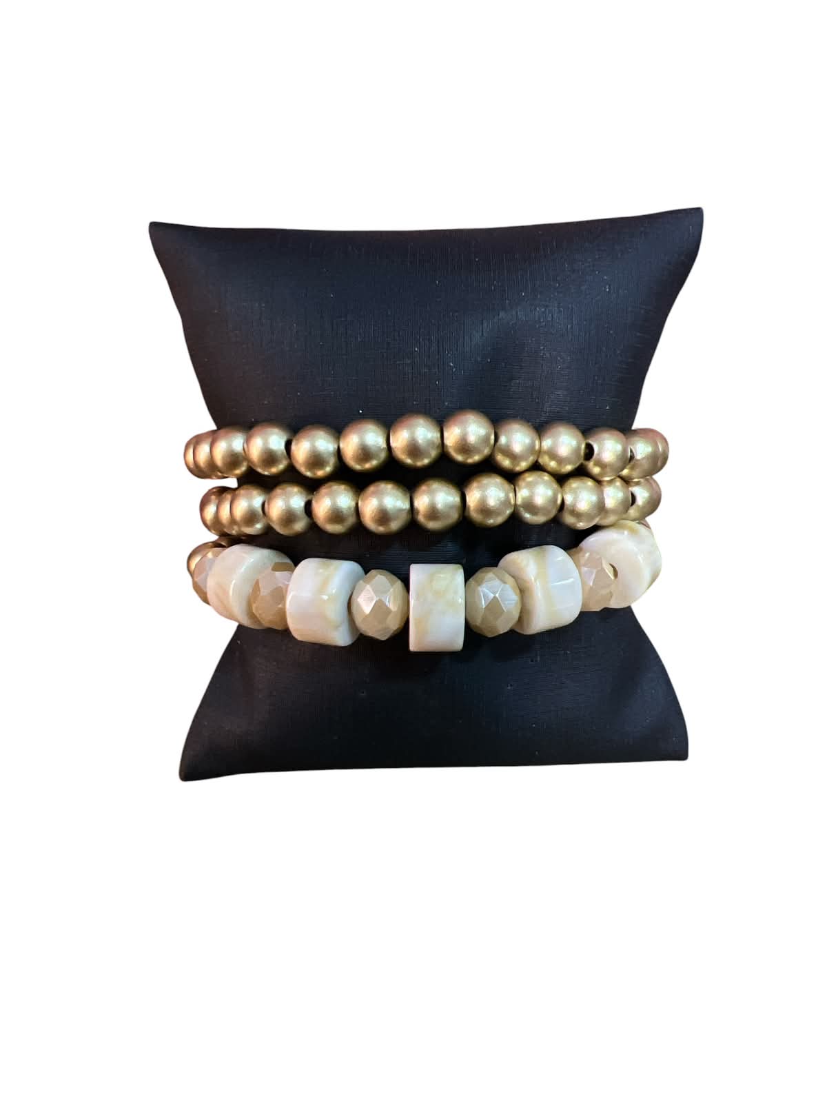 Trio Bracelet Dourada Maria Luiza