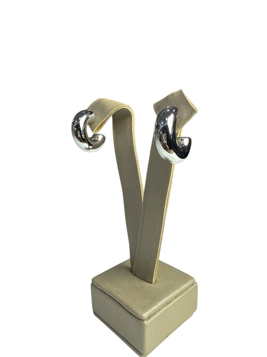 Earring Silver Argola Maria Rebeca