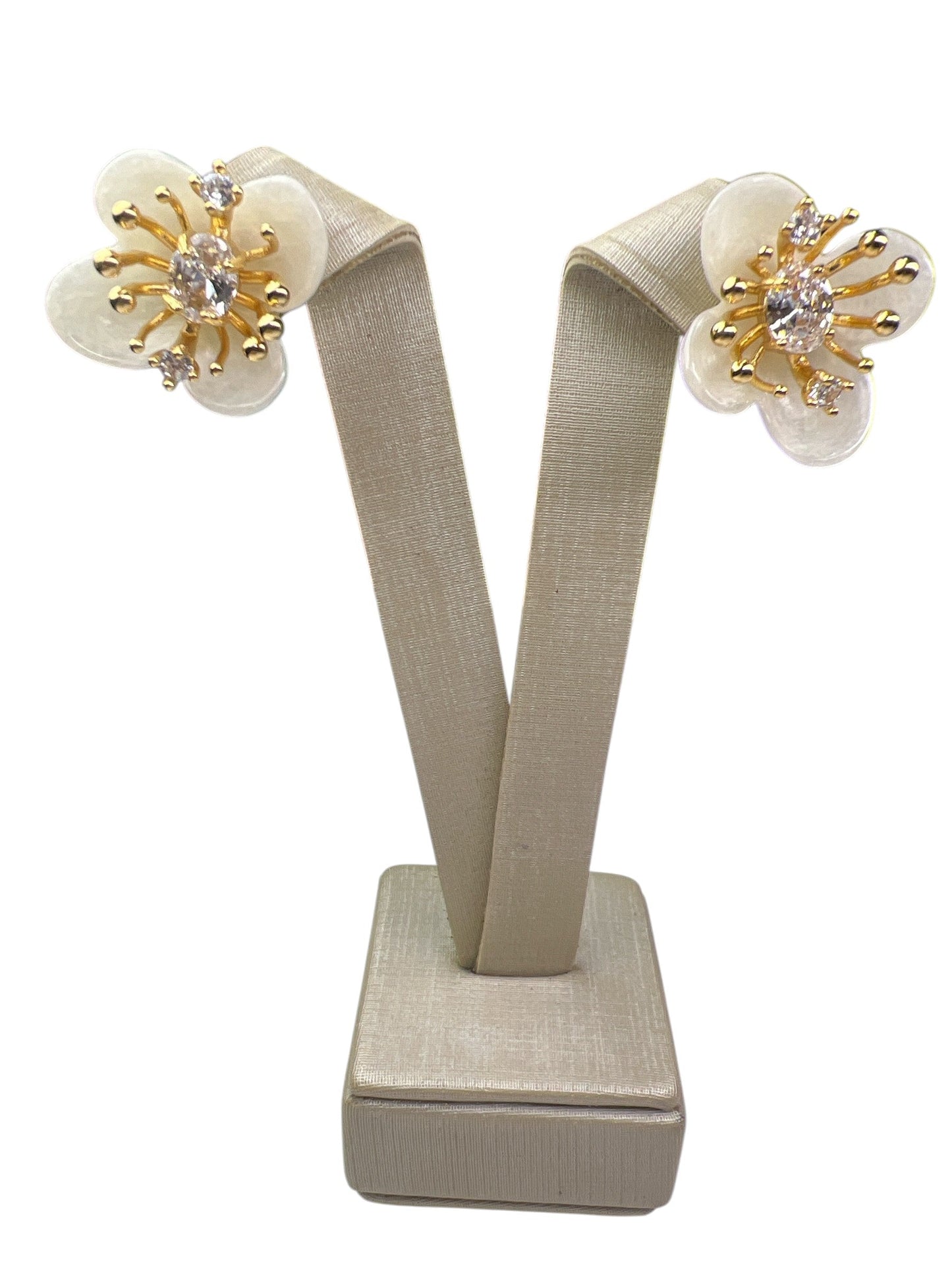 Earring Gold Flor Maria Deyse