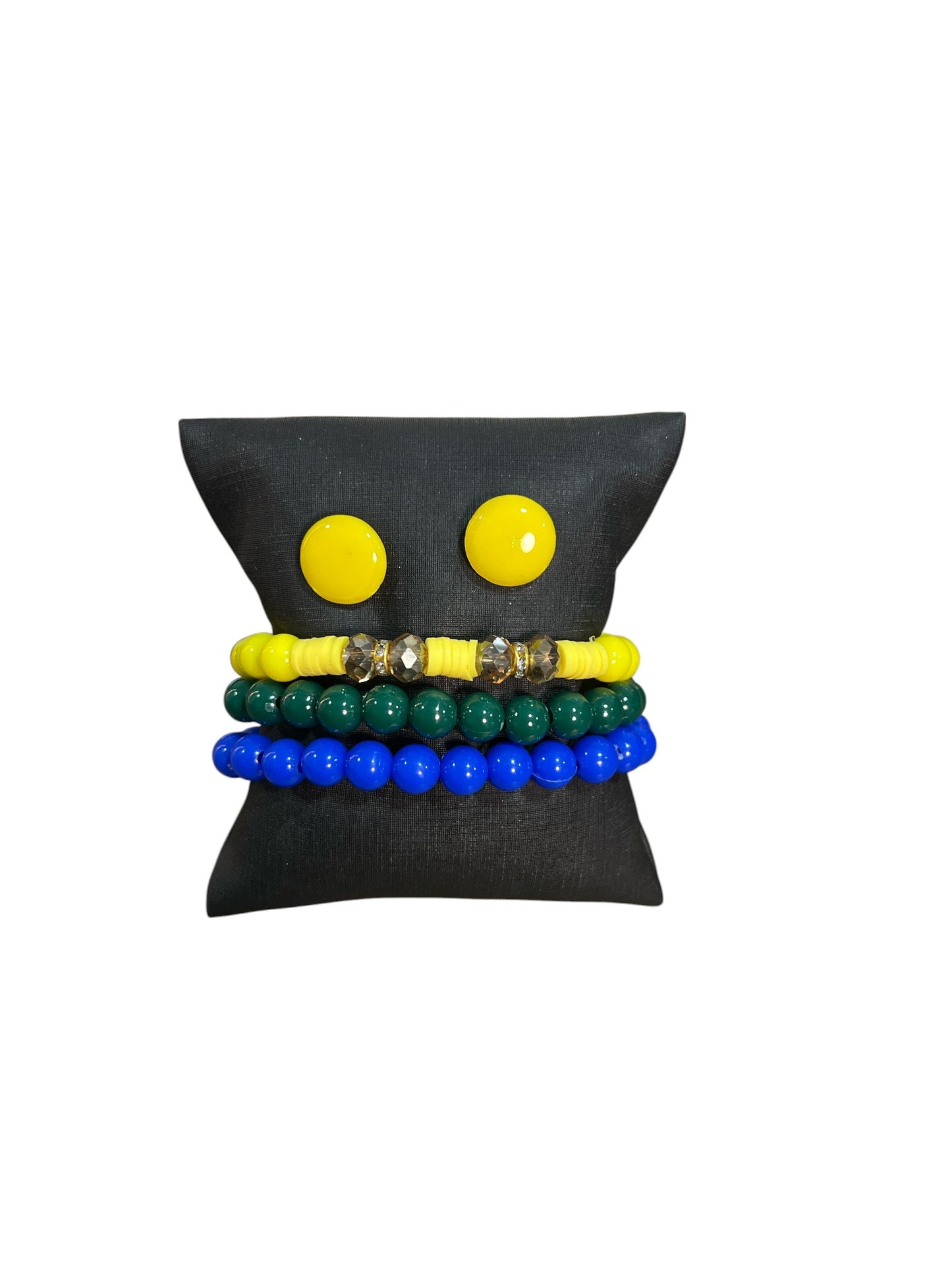 Trio de Bracelets + Earring Maria Renata