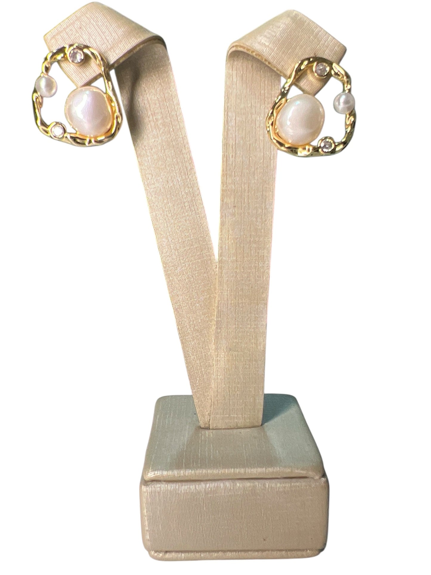Earring Gold Maria Catarina