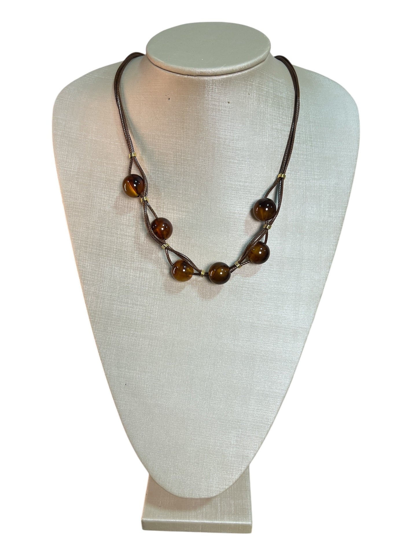 Necklace Marrom Maria Carla