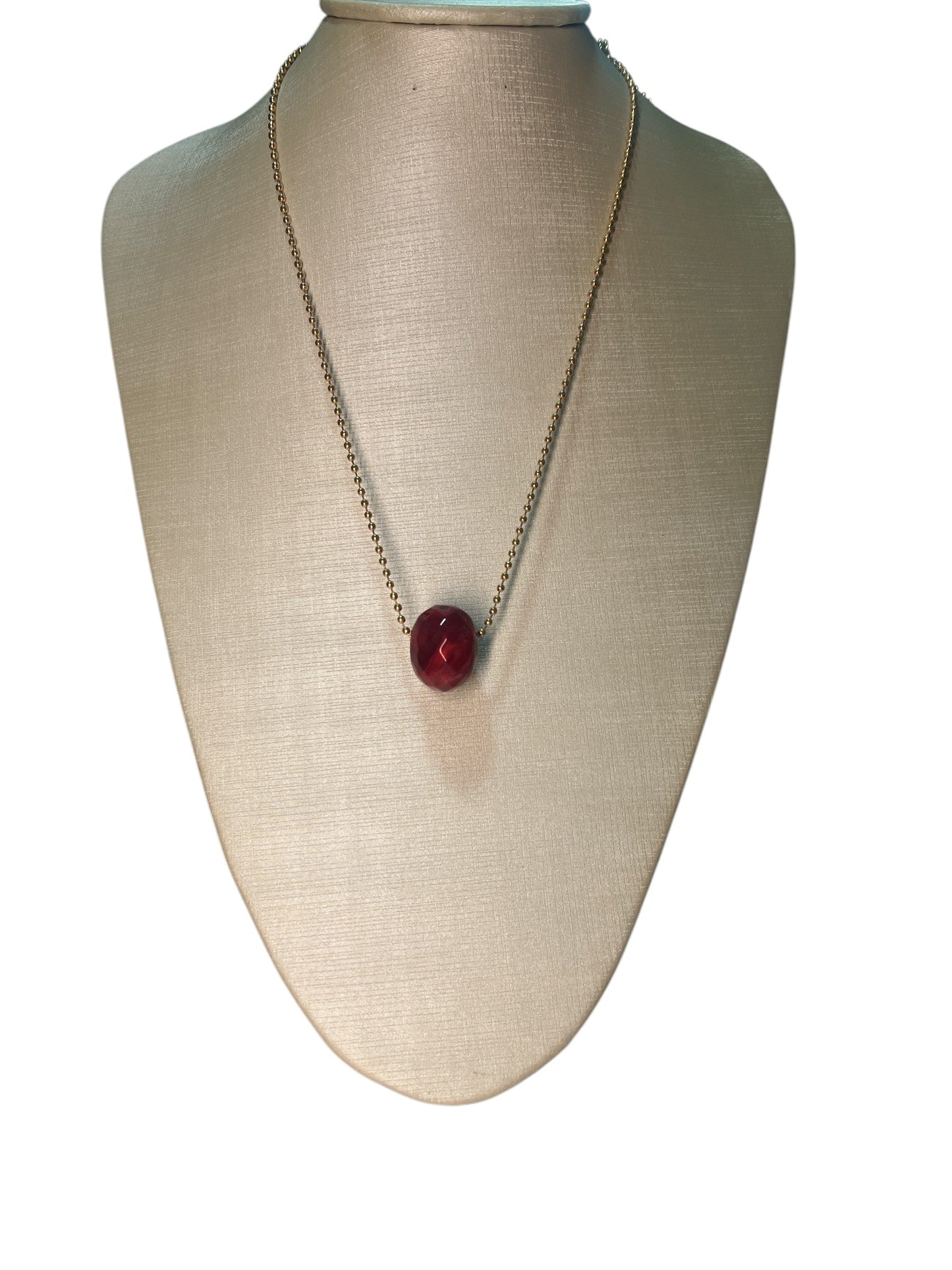 Necklace Maria Josiane Marsala