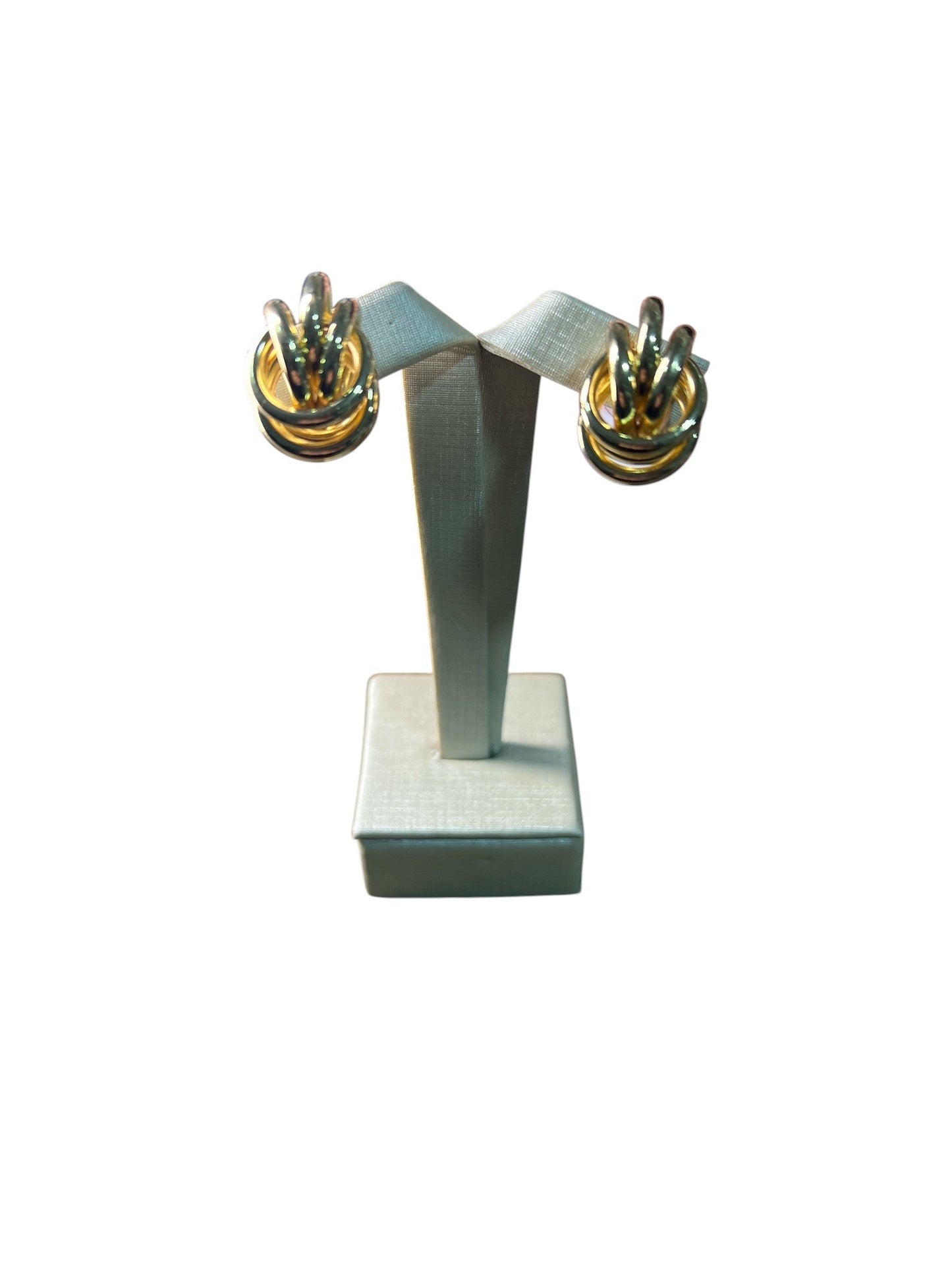 Earring Gold Maria Luciana