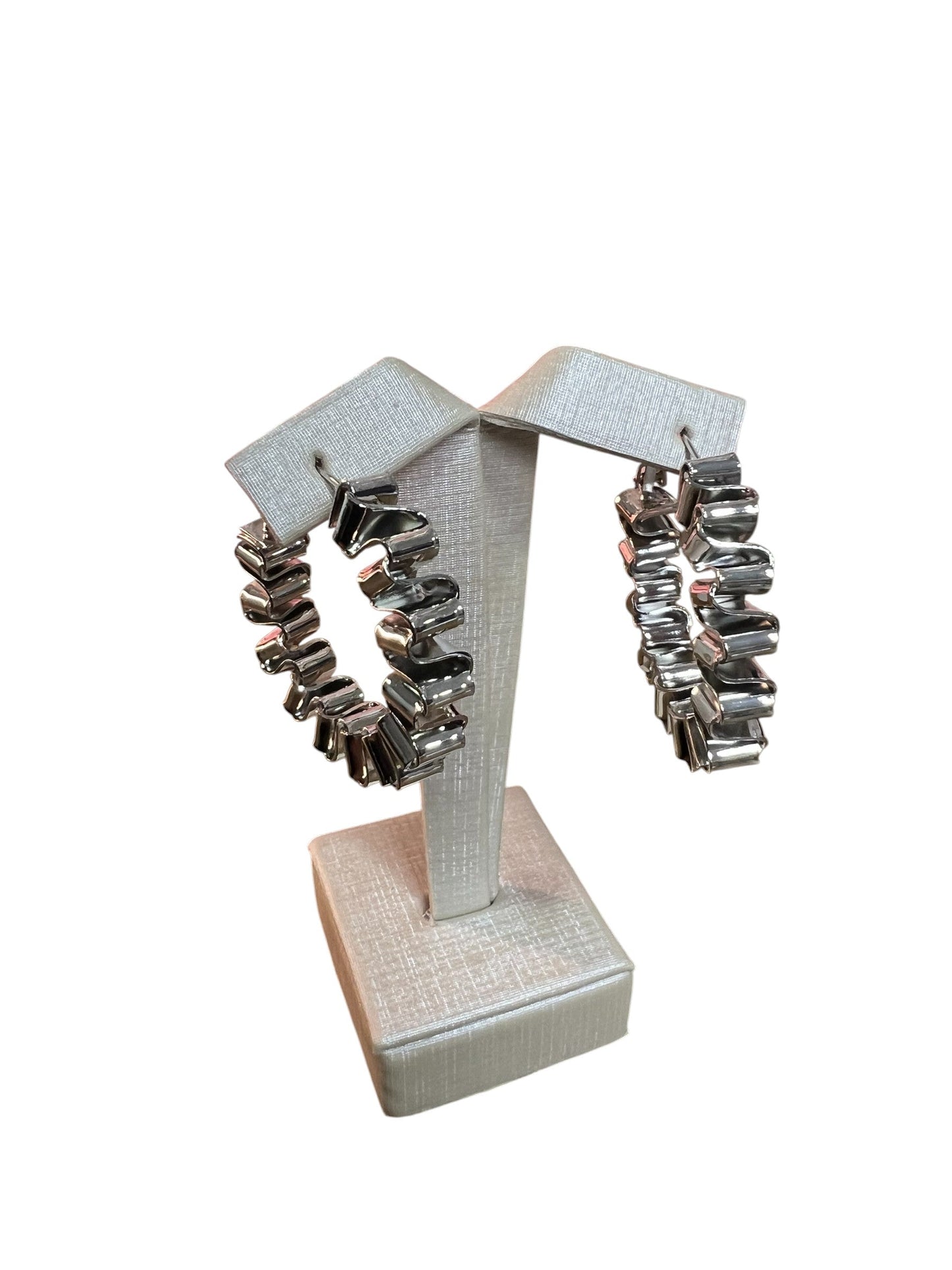 Earring Silver Maria Raquel