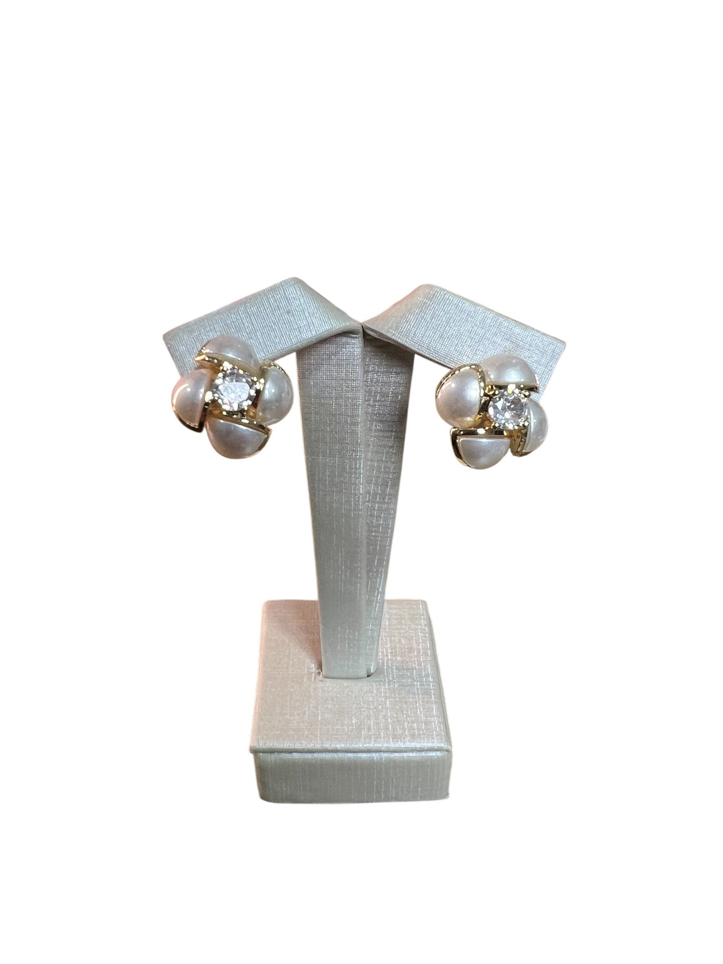 Earring Gold Maria Janaina