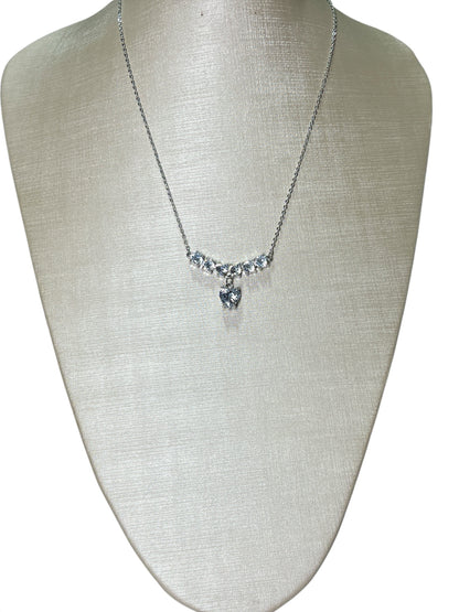 Set Silver Necklace e Earring
