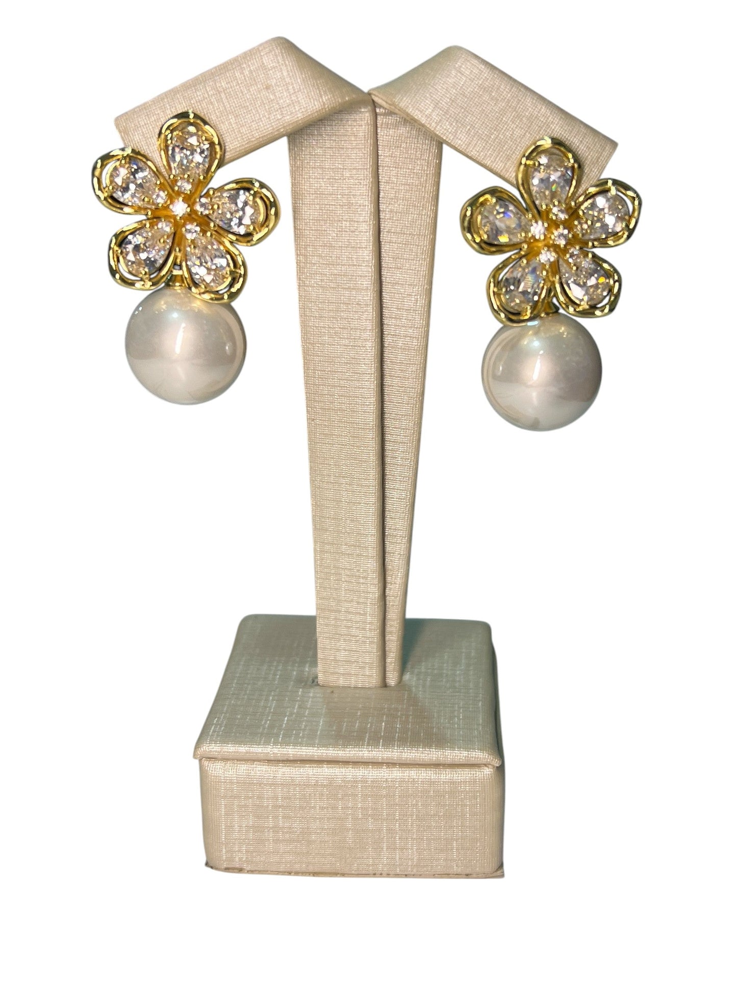 Earring Gold Maria Vanessa