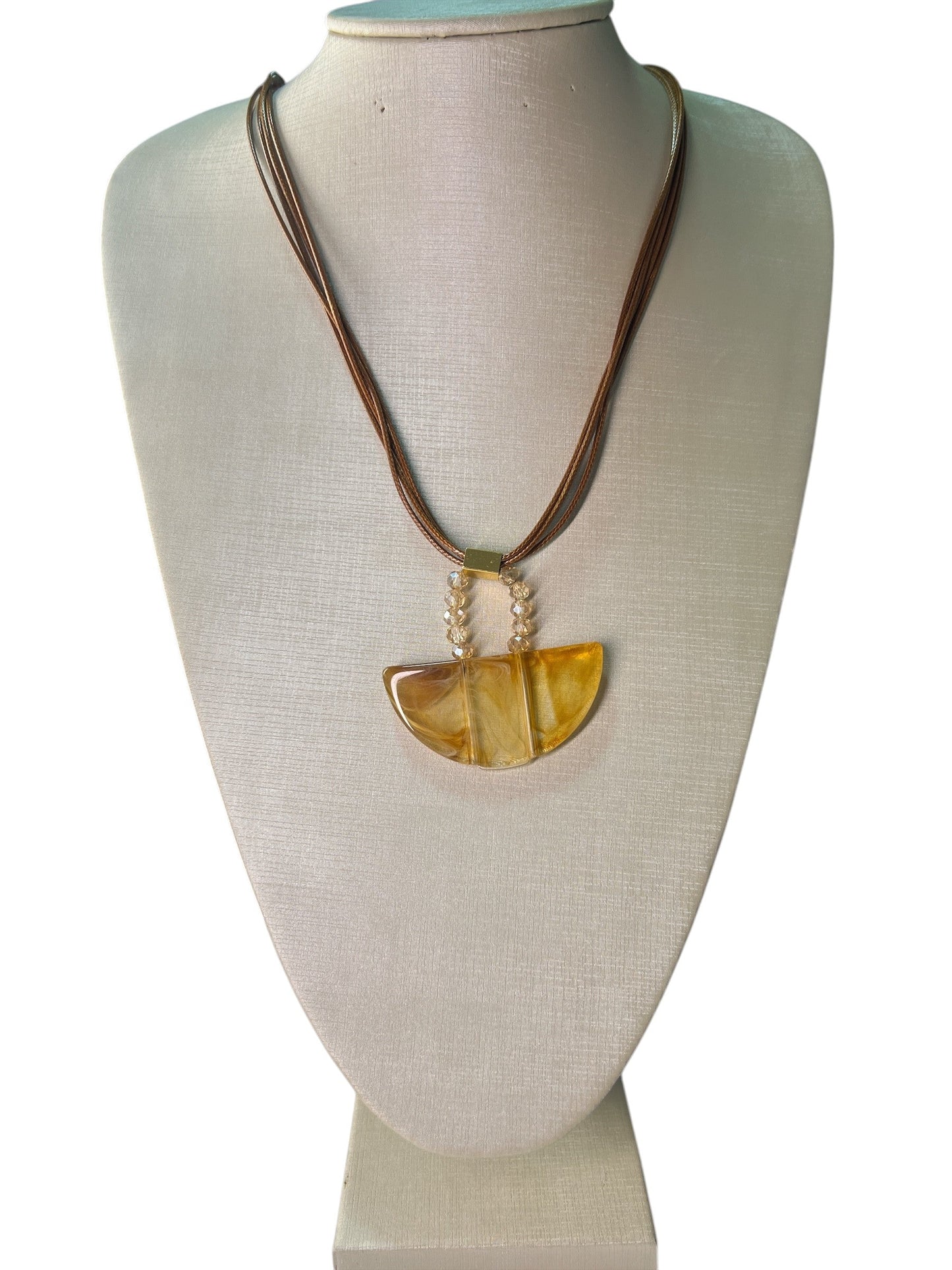 Necklace Maria Carla Marrom