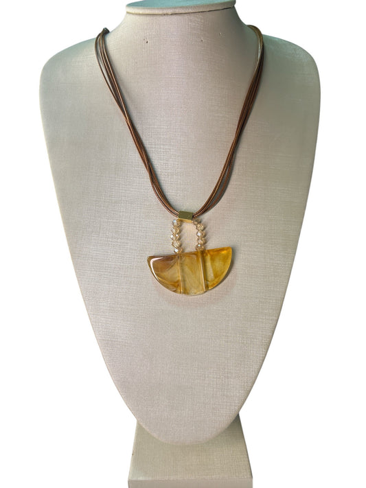 Necklace Maria Carla Marrom